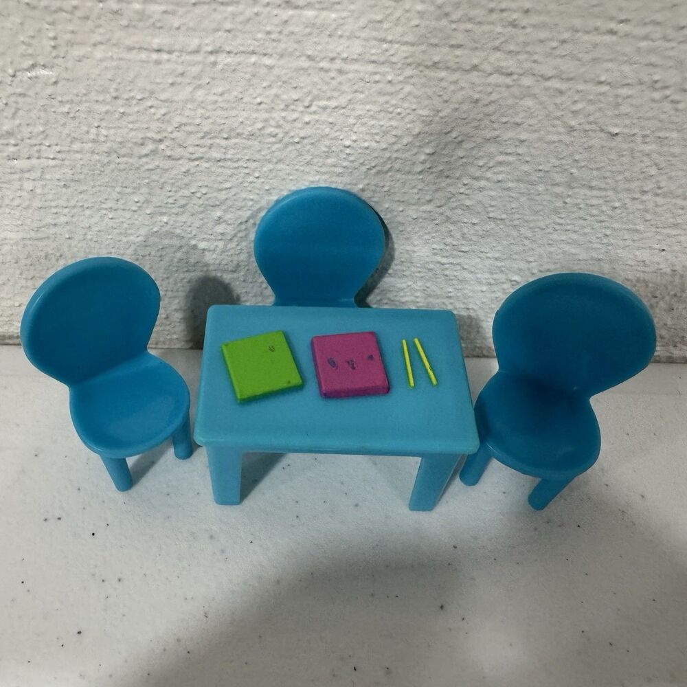 Peppa Pig School Desk Table Playset Toy Dollhouse Furniture Replacement Piece